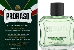 After Shave Lotion mit Menthol und Eukalyptus