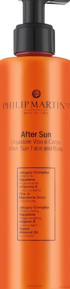 After-Sun-Lotion für Gesicht und Körper