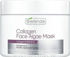 Alginat-Gesichtsmaske mit Kollagen und Vitamin E