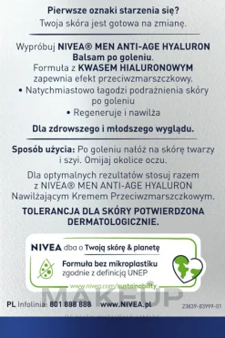 Anti-Aging-After-Shave-Balsam mit Hyaluronsäure