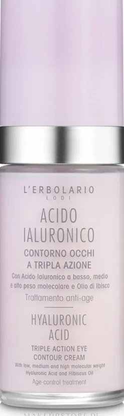 Anti-Aging Augenkonturcreme mit Hyaluronsäure