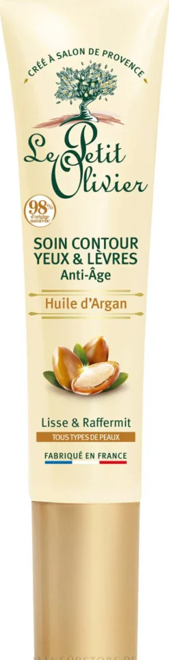 Anti-Aging Augen- und Lippencreme mit Bio-Arganöl