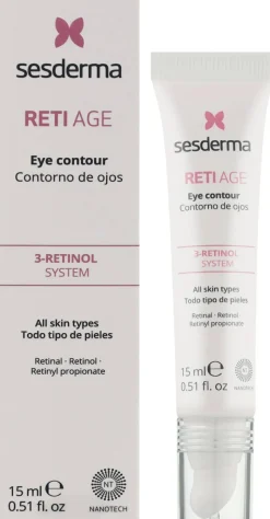 Anti-Aging-Gel für die Augenpartie mit drei Arten von Retinol