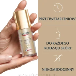 Anti-Aging Gesichtsserum mit Hyaluronsäure gegen Altersflecken für mehr Hautelastizität für reife Haut