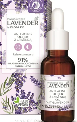 Anti-Aging Lavandelöl für Gesicht, Hals und Dekolleté