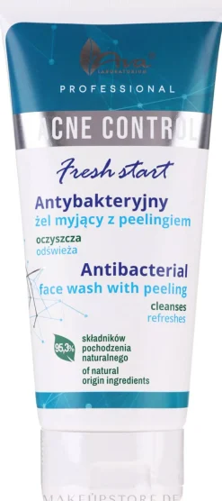 Antibakterielles Gesichtsreinigungsgel mit Peeling-Effekt
