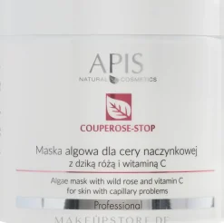 Anti-Couperose Algenmaske mit Hagebuttenextrakt und Vitamin C