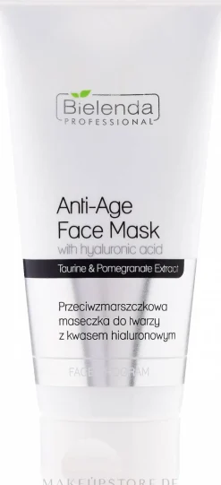 Anti-Falten Gesichtsmaske mit Hyaluronsäure