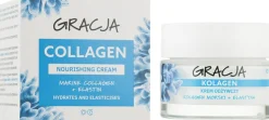 Anti-Falten-Pflegecreme mit Meereskollagen und Elastin