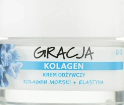 Anti-Falten-Pflegecreme mit Meereskollagen und Elastin
