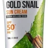Anti-Falten-Sonnencreme mit Schneckenmucin