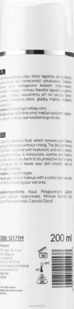 APIS Professional Home TerApis Smoothing Cleansing Micellar Fluid