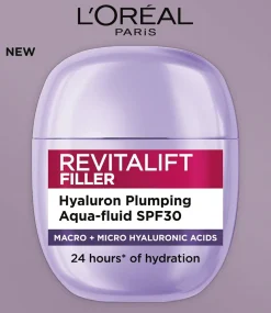 Aqua-Fluid für das Gesicht mit Lichtschutzfaktor SPF 30