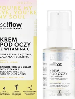 Aufhellende Augencreme mit Vitamin C