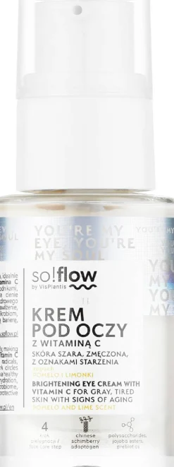 Aufhellende Augencreme mit Vitamin C