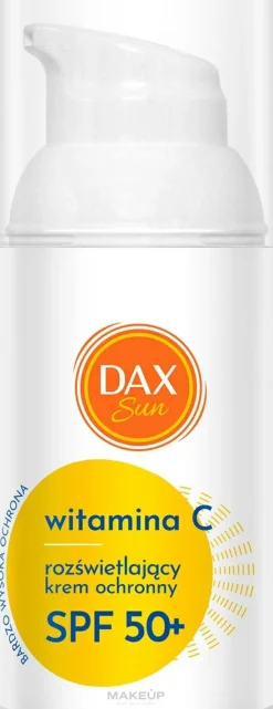 Aufhellende Schutzcreme mit Vitamin C SPF 50+