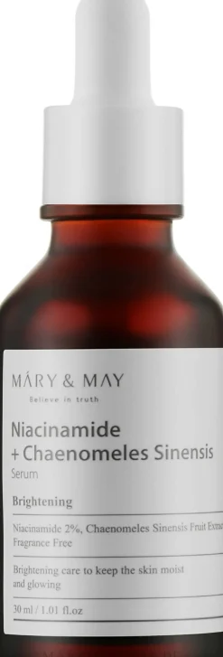 Aufhellendes Serum mit Niacinamid und Chaenomeles