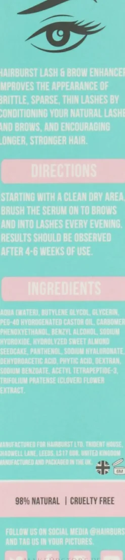 Augenbrauen- und Wimpernserum zum Wachstum