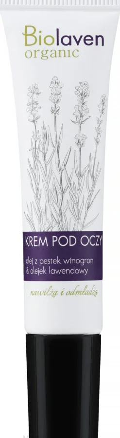 Augenkonturcreme mit Traubenkern- und Lavendelöl