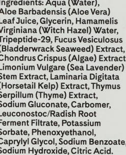 Augenkonturgel mit Peptiden und Meeresalgen
