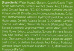 Beruhigende Emulsion mit Asiatischem Wassernabel