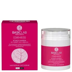 Beruhigende Maske für Gesicht, Hals und Dekolleté