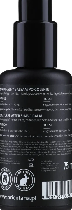 Beruhigender Aftershave-Balsam Bamboo and Tulsi