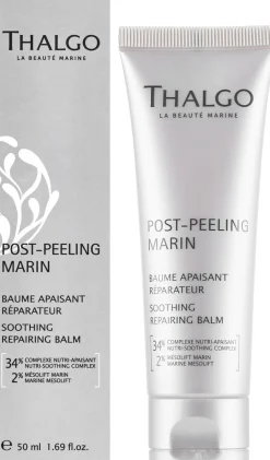 Beruhigender und reparierender Gesichtsbalsam nach dem Peeling