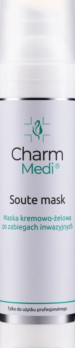 Beruhigende und regenerierende Creme-Gelmaske nach invasiven kosmetischen Behandlungen