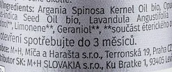 100 % Bio-Öl Argan, Kaktusfeige und Lavendel