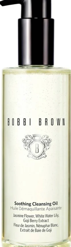 Bobbi Brown Soothing Cleansing Oil Jasmine Flower White Water Lily Goji Berry Extract