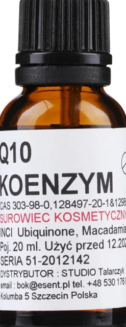 Coenzym Q10 mit Macadamiaöl für das Gesicht