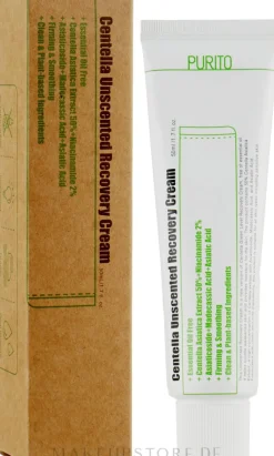 Creme für empfindliche Haut mit asiatischer Säure