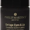 Creme für die Haut um die Augen und Lippen
