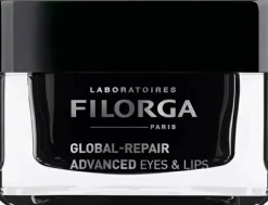 Creme für die Haut um die Augen und Lippen