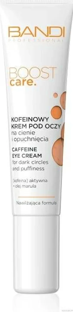 Creme mit Koffein gegen Augenringe und Schwellungen