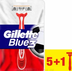 Einwegrasierer rot-weiß 5+1 St.