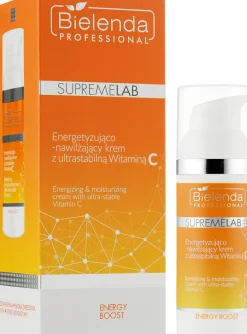 Energetisierende und feuchtigkeitsspendende Gesichtscreme mit Vitamin C