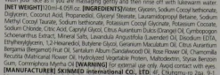 Entzündungshemmender, beruhigender und revitalisierender Gesichtsreinigungsschaum mit Himalayasalz und Zitronengras