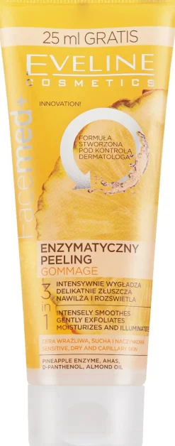 Enzymatisches Gesichtspeeling mit Ananas und Fruchtsäuren