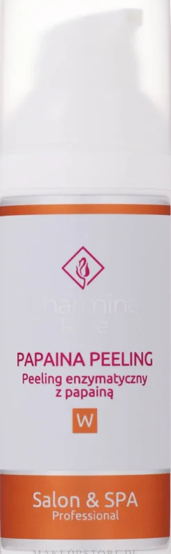 Enzymatisches Gesichtspeeling mit Papain
