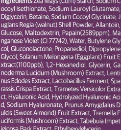 Enzym-Puder mit Auberginenextrakt