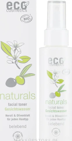 Erfrischendes Gesichtstonikum mit Orangenblüte und Olive