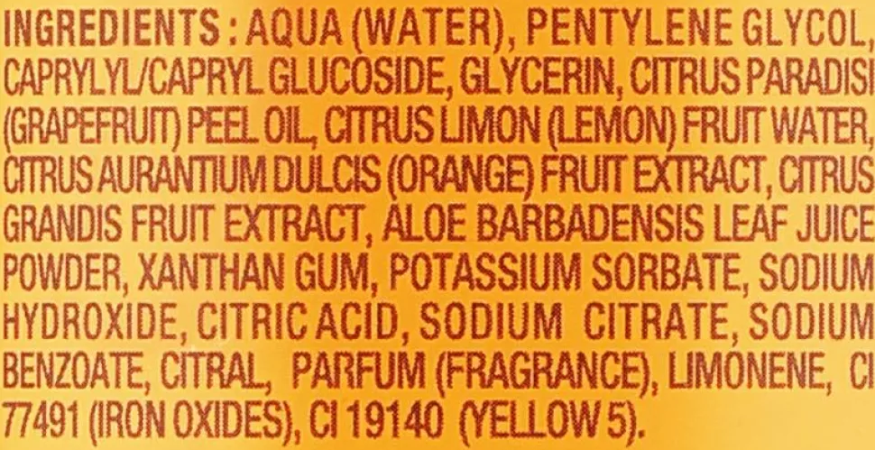 Erfrischendes Mizellenwasser mit Grapefruit- und Zitronenextrakt