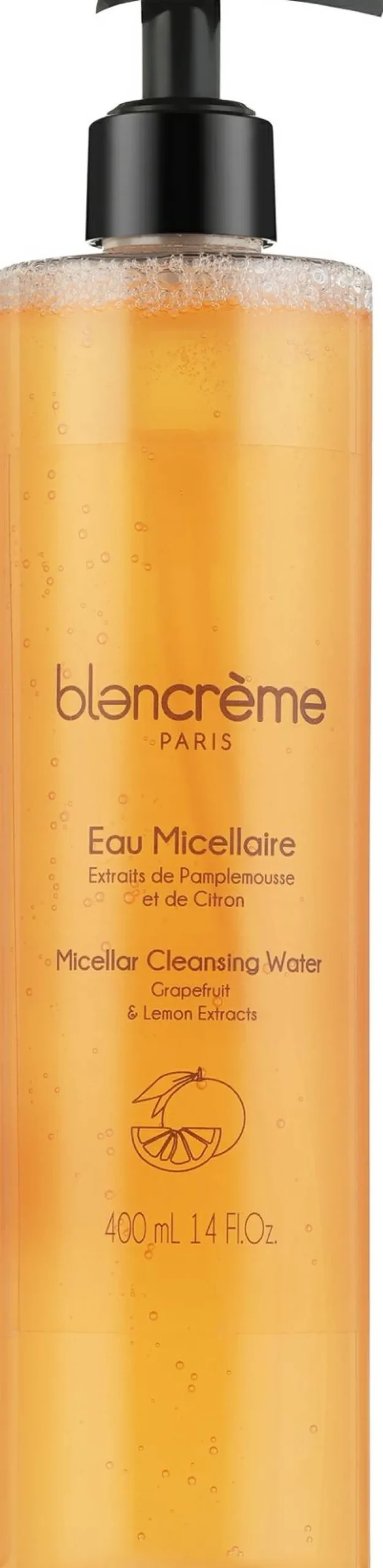 Erfrischendes Mizellenwasser mit Grapefruit- und Zitronenextrakt