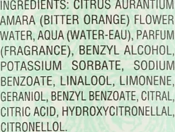 Erfrischendes Orangenblütenwasser
