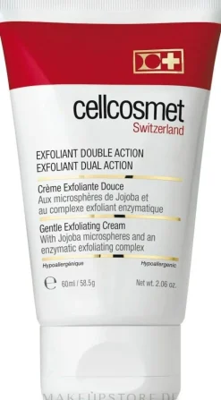 Feine doppelaktive Peelingcreme mit Jojoba- und Zellstoff-Mikrosphären