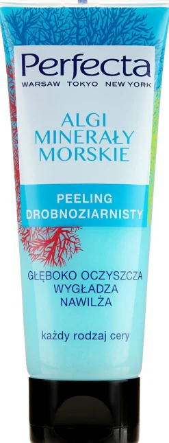 Feinkörniges Peeling für Gesicht mit Meeresmineralien