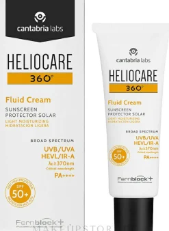 Feuchtigkeitsspendende Fluid-Creme für das Gesicht SPF 50+