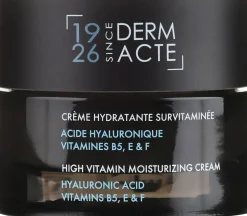 Feuchtigkeitsspendende Gesichtscreme mit Hyaluronsäure und Vitamin B5, E und F